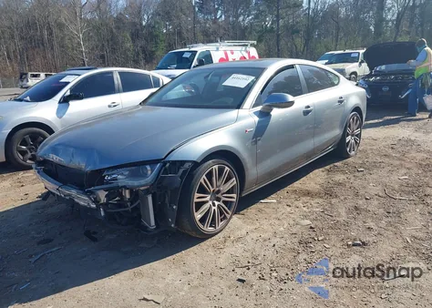 2013 Audi A7 3.0T Premium from USA, damaged, VIN WAUYGAFC0DN016078